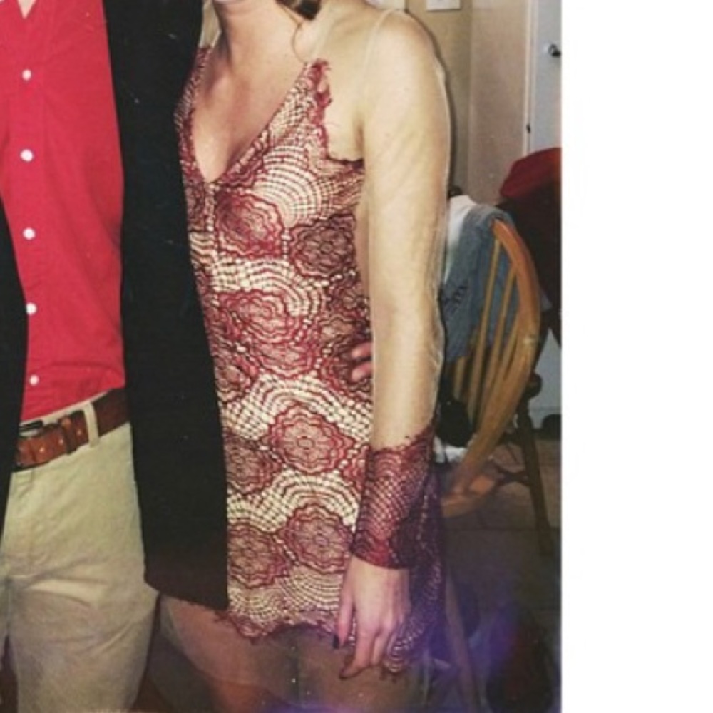 Red Lace Dress